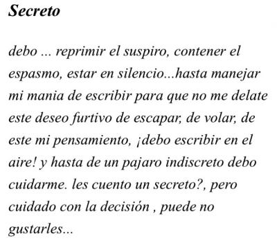 Secreto.
